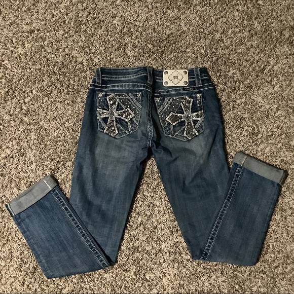 🛑 Miss Me Signature Straight Jeans - Picture 6 of 7